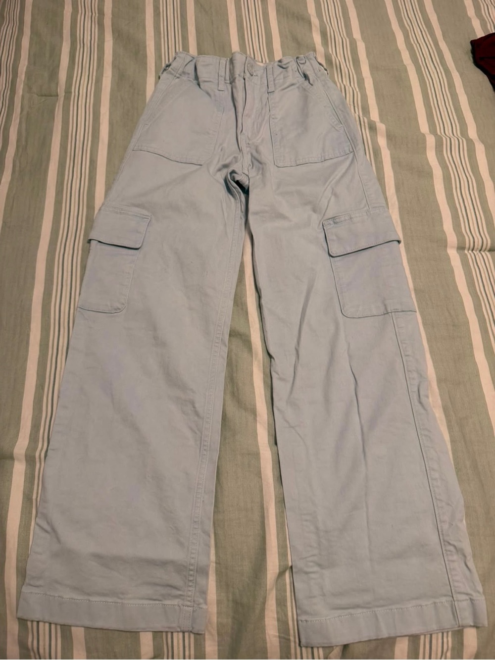 abercrombie kids Light Blue Men's Cargo Pants